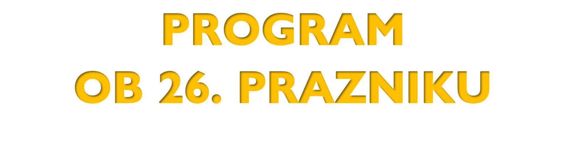 26. PRAZNIK OBČINE KUZMA-PROGRAM 